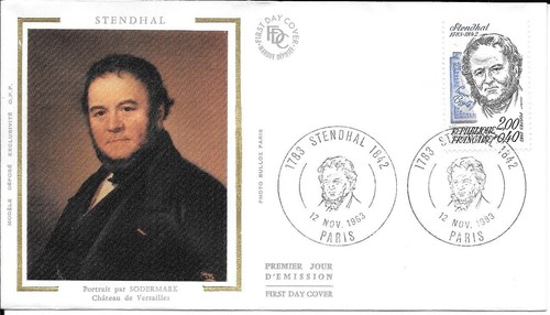 France 1983 fdc stendhal - stendhal, yt