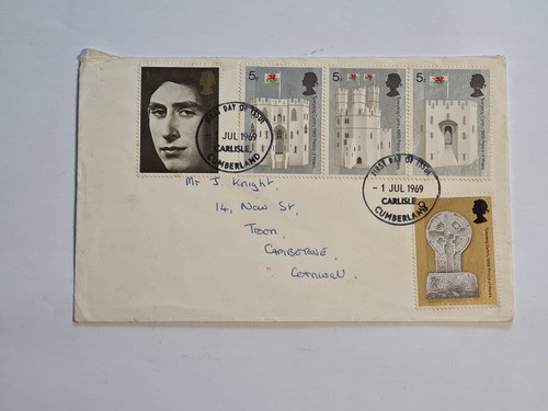 First day cover - day, prince