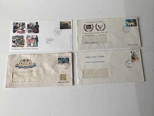First day stamped covers - first,