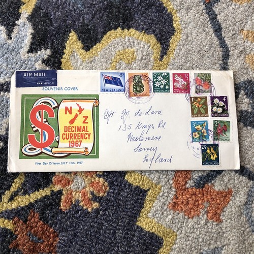 New zealand first day cover - zealand,