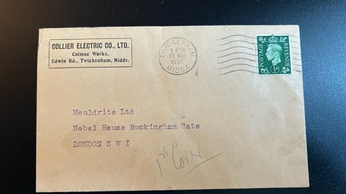 1938 fdc cover collection - gb,