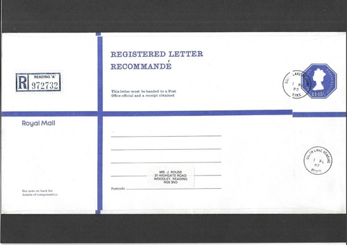 First day cover stationery - day,