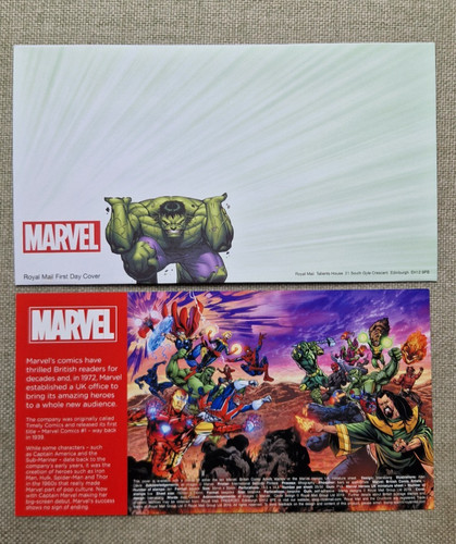 Royal mail marvel - marvel, comics