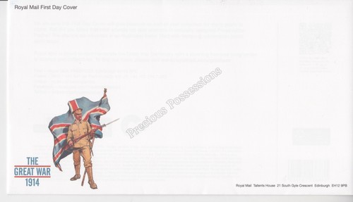 Fdc first day - gb, cover