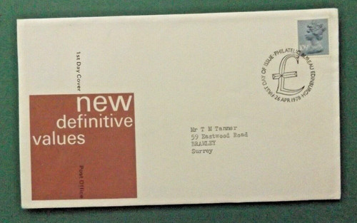 Vintage first day cover stamp - first,