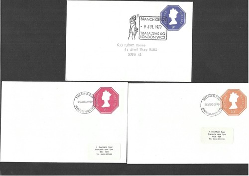 First day postal - first, stationery
