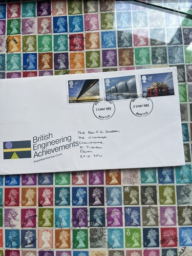 First day cover british - day,