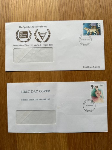 Two first day cover - , stamped