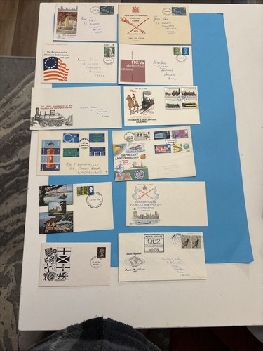 First day covers joblot gb - first,