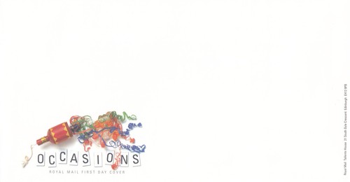 Occasions blank fdc - gb,