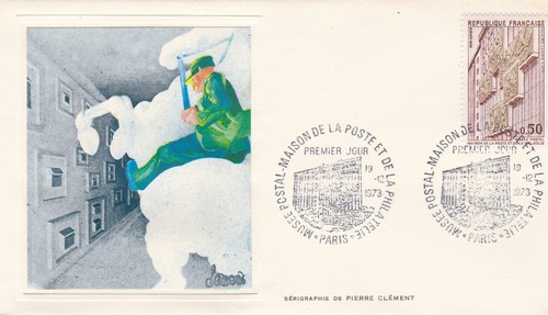 France 1973 first - day, cover