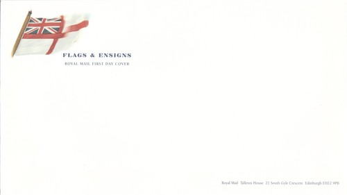 Flags ensigns blank gb fdc - ensigns,
