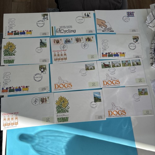 First day covers stamps - first,