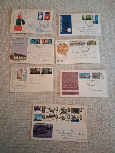 First day issue envelopes - 7,