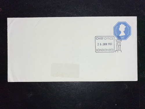 1981 14p light blue large - 14p,