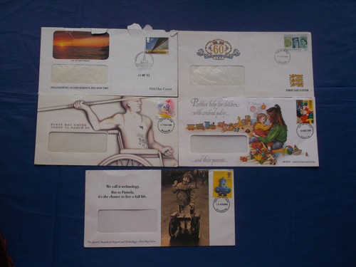 First day cover - day, envelopes