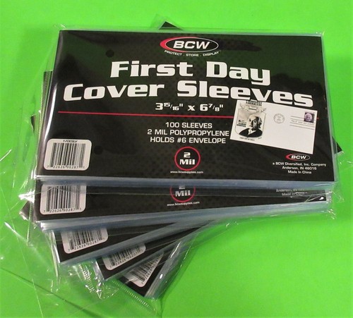 500 first day cover poly - first,