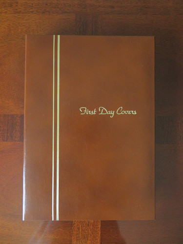 First day covers - day, binder