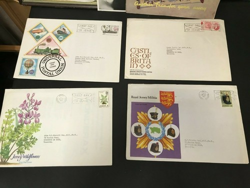 First day cover - stamps, on